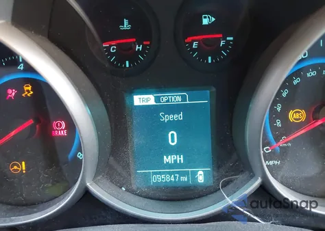 2016 Chevrolet Cruze Limited Ls Auto из США, поврежденный, VIN 1G1PC5SH8G7198150